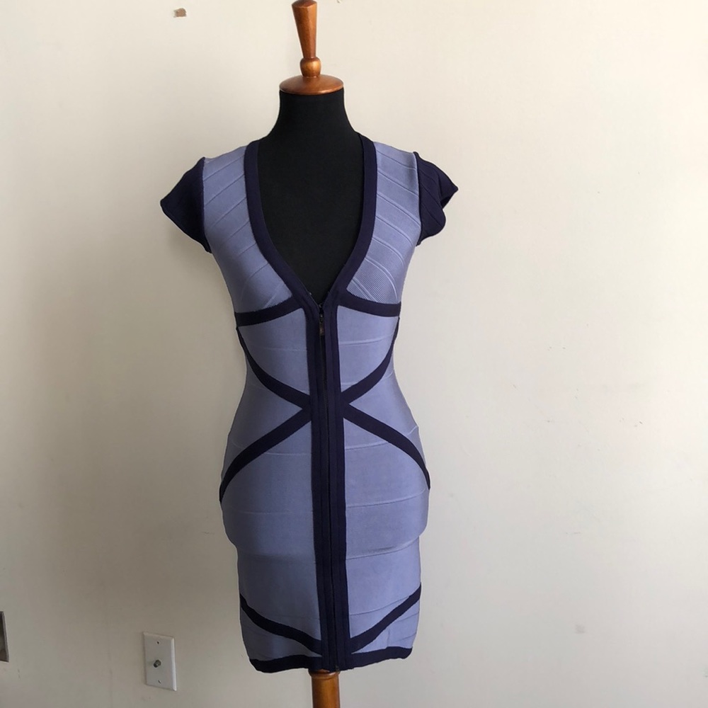 Blue Bandage Dress